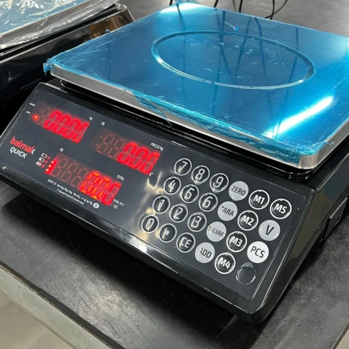 Balança 3 em 1-Contadora de Peças, Computadora de Preços e Pesadora 33Kg QUICK Balmak - Imagem 5